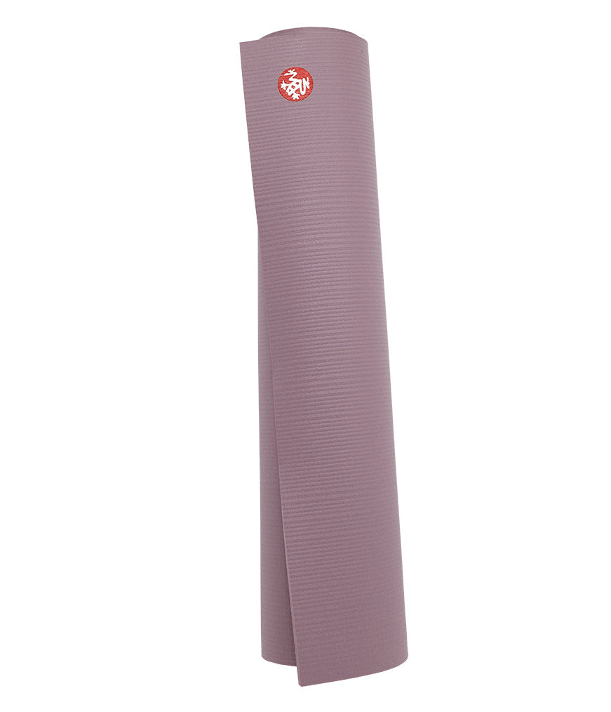 Manduka PRO 6mm Yoga Mat - Elderberry - rolled vertical | Manduka NZ