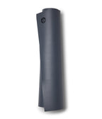 Manduka PRO 6mm Yoga Mat - Black Thunder - rolled vertical | Manduka NZ
