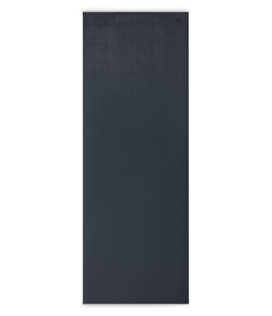 Manduka PRO 6mm Yoga Mat - Black Thunder - unfurled | Manduka NZ