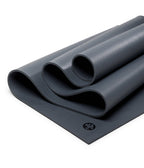 Manduka PRO 6mm Yoga Mat - Black Thunder - folded | Manduka NZ