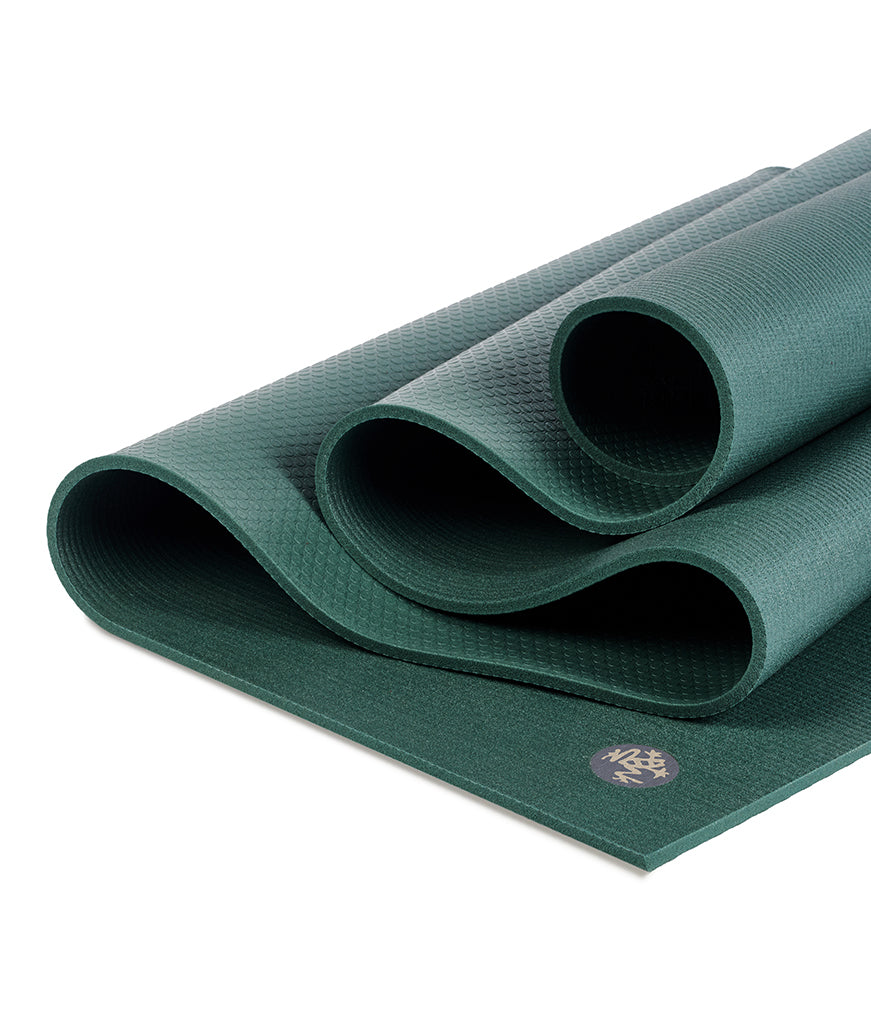 Manduka PRO 6mm Yoga Mat - Black Sage Mist - folded | Manduka NZ