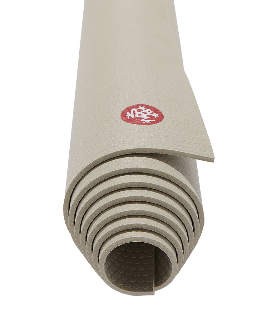 Manduka PROLite 5mm - Sand - rolled end on | Manduka NZ