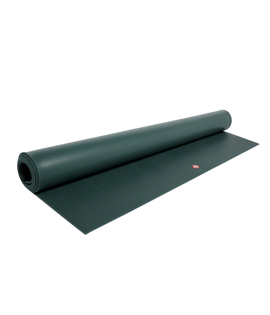 Manduka PRO 6mm Extra Large - Long & Wide - Sage - part unrolled | Manduka NZ