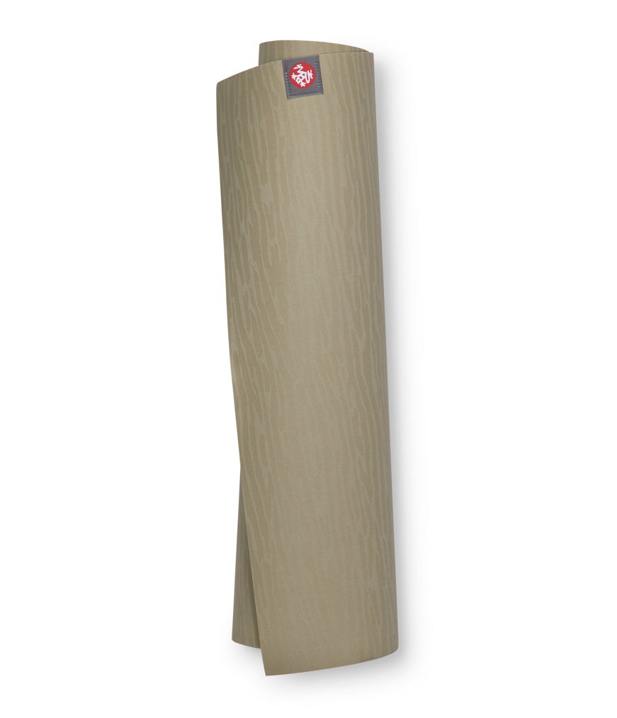 Manduka eKOLite 4mm Yoga Mat - Rock - rolled vertical | Manduka NZ