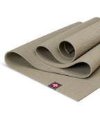 Manduka eKOLite 4mm Yoga Mat - Rock - folded | Manduka NZ
