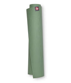 Manduka eKOLite 4mm Yoga Mat - Leaf Green - rolled vertical | Manduka NZ