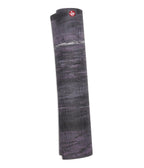 Manduka eKOLite 4mm Yoga Mat - Black Amethyst Marbled - rolled vertical | Manduka NZ