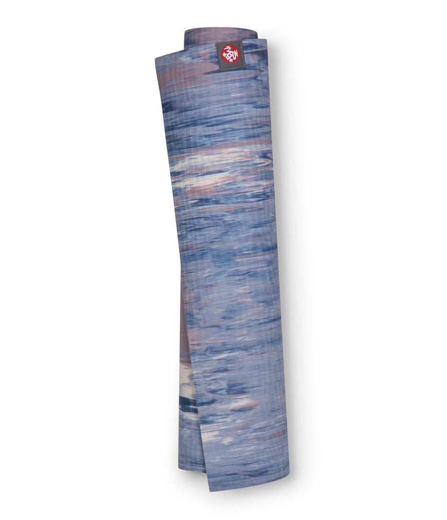 Manduka eKOLite 4mm Yoga Mat - Odyssey Marbled - rolled vertical | Manduka NZ