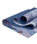 Manduka eKOLite 4mm Yoga Mat - Odyssey Marbled - folded | Manduka NZ