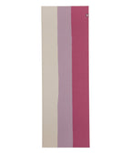 Manduka eKOLite 4mm Yoga Mat - Elderberry Stripe - unfurled | Manduka NZ