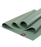 Manduka eKO Superlite 1.5mm Yoga Mat - Leaf Green - folded | Manduka NZ