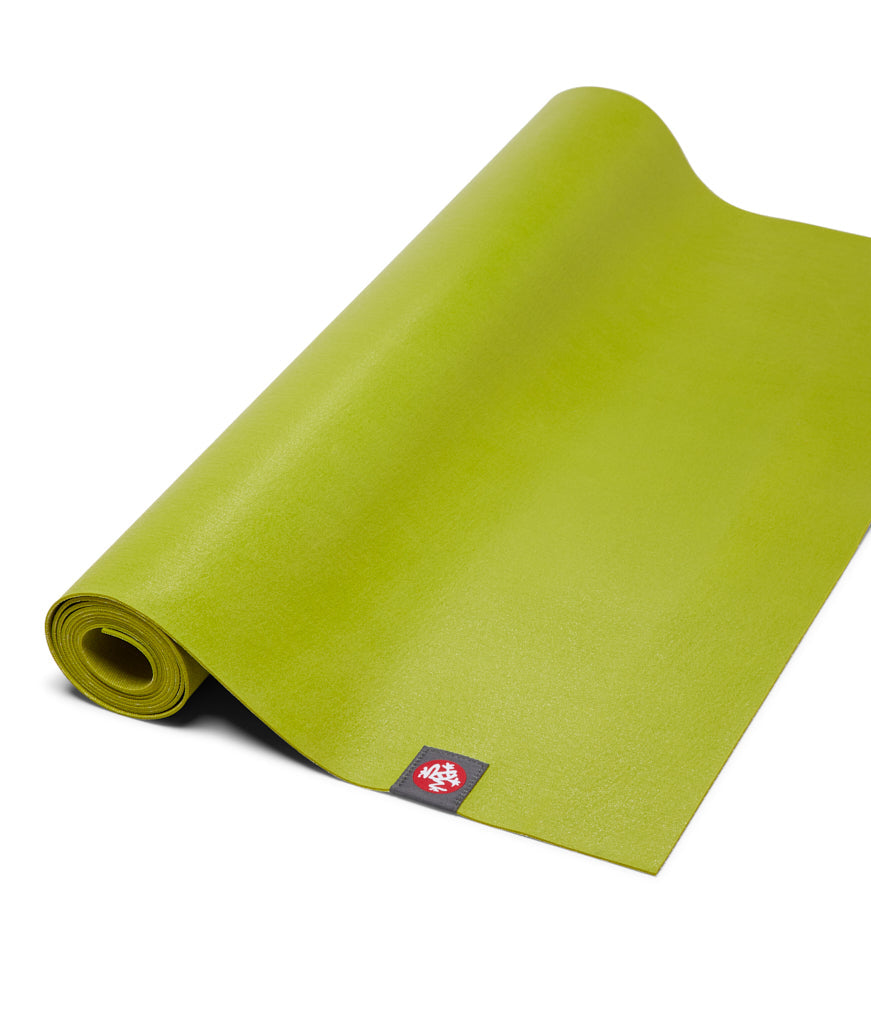 Manduka eKO Superlite 1.5mm Yoga Mat - Anise - part rolled | Manduka NZ
