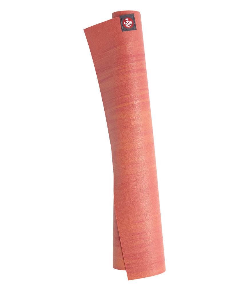 Manduka eKO Superlite 1.5mm Yoga Mat - Orchid Marble  - rolled vertical | Manduka NZ