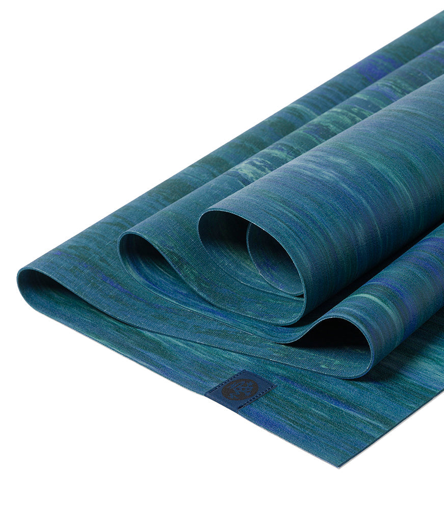 Manduka eKO Superlite 1.5mm Yoga Mat - Toad Marble - folded | Manduka NZ