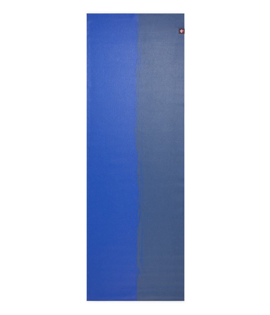 Manduka eKO Superlite 1.5mm Yoga Mat - Amethyst Stripe - unfurled | Manduka NZ