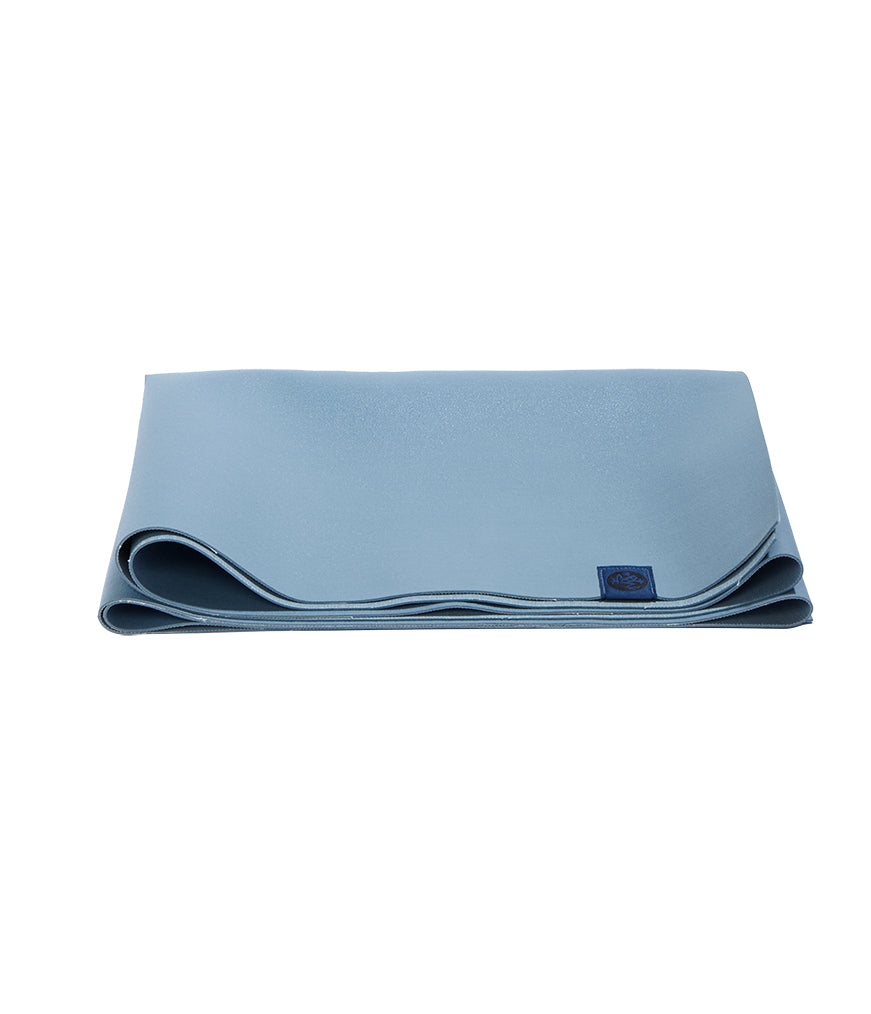 Manduka eKO Superlite 1.5mm Yoga Mat - Beetle GL - folded flat | Manduka NZ
