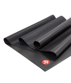 Manduka GRP Adapt Travel Yoga Mat 1.5mm - Carbon Black - loosely rolled | Manduka NZ