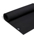 Manduka X 5mm Yoga Mat - Black - Semi unfurled | Manduka NZ