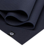 Manduka X 5mm Yoga Mat - Midnight - Folded | Manduka NZ