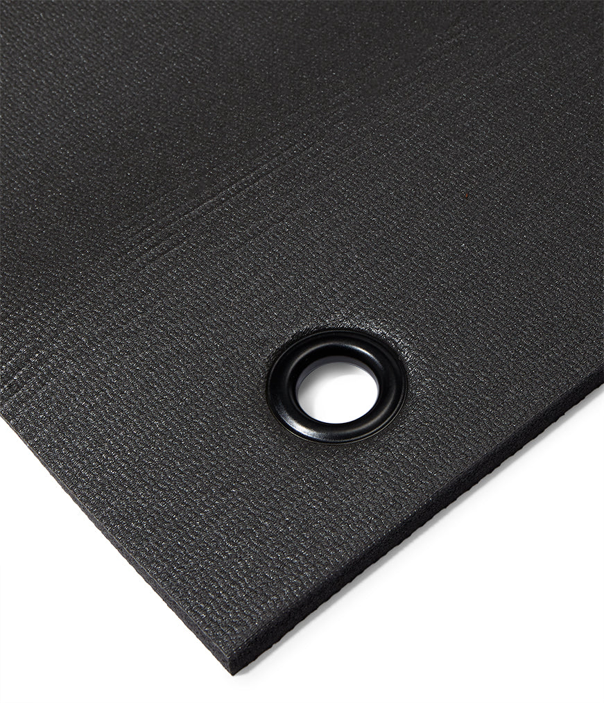 Manduka ENDURA Fitness Mat 10mm - close-up of gromet | Manduka NZ