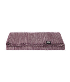 Manduka Shala Yoga Rug - Indulge Heather - folded flat | Manduka NZ