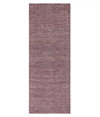 Manduka Shala Yoga Rug - Indulge Heather - lying flat | Manduka NZ