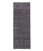 Manduka Shala Yoga Rug - Black Heather - lying flat | Manduka NZ