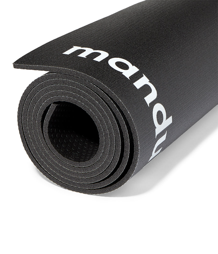Manduka P/ROX Hybrid Fitness Mat 6mm - rolled end on | Manduka NZ