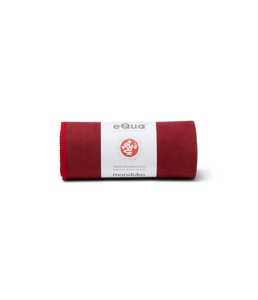 Manduka eQua Hand Towel - Verve - rolled | Manduka NZ