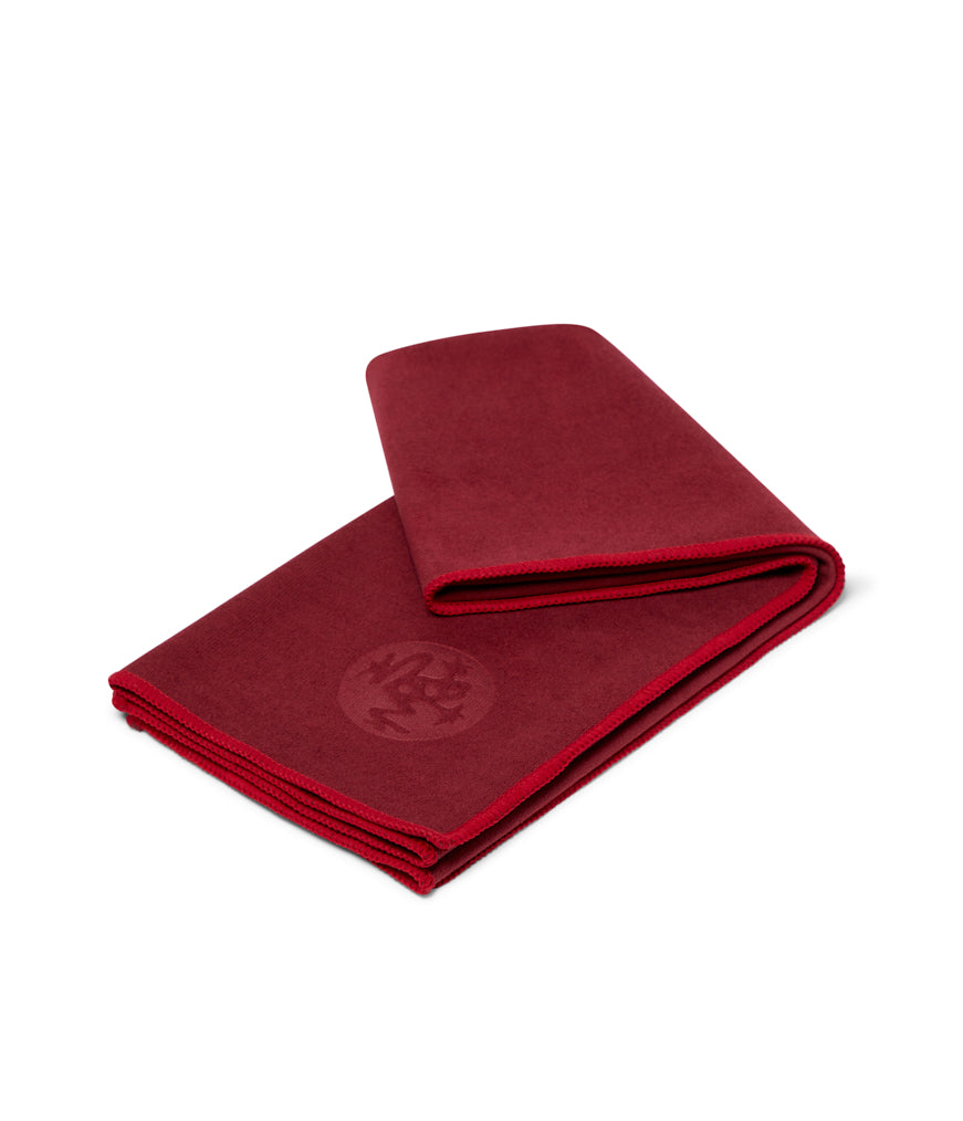 Manduka eQua Hand Towel - Verve - folded | Manduka NZ