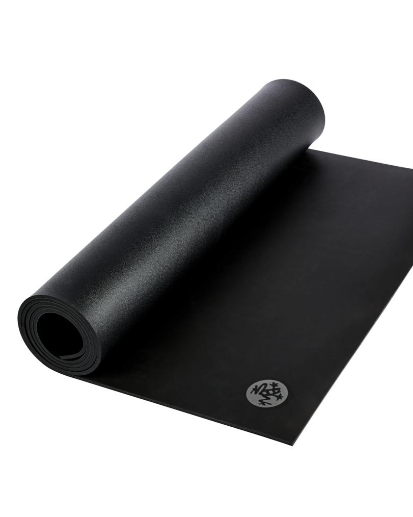 Manduka GRP Adapt 5mm Yoga Mat - Black - part rolled | Manduka NZ