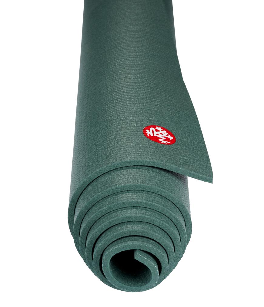 Manduka PRO 6mm Yoga Mat - Sage - rolled end on | Manduka NZ