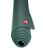 Manduka PRO 6mm Yoga Mat - Sage - rolled end on | Manduka NZ