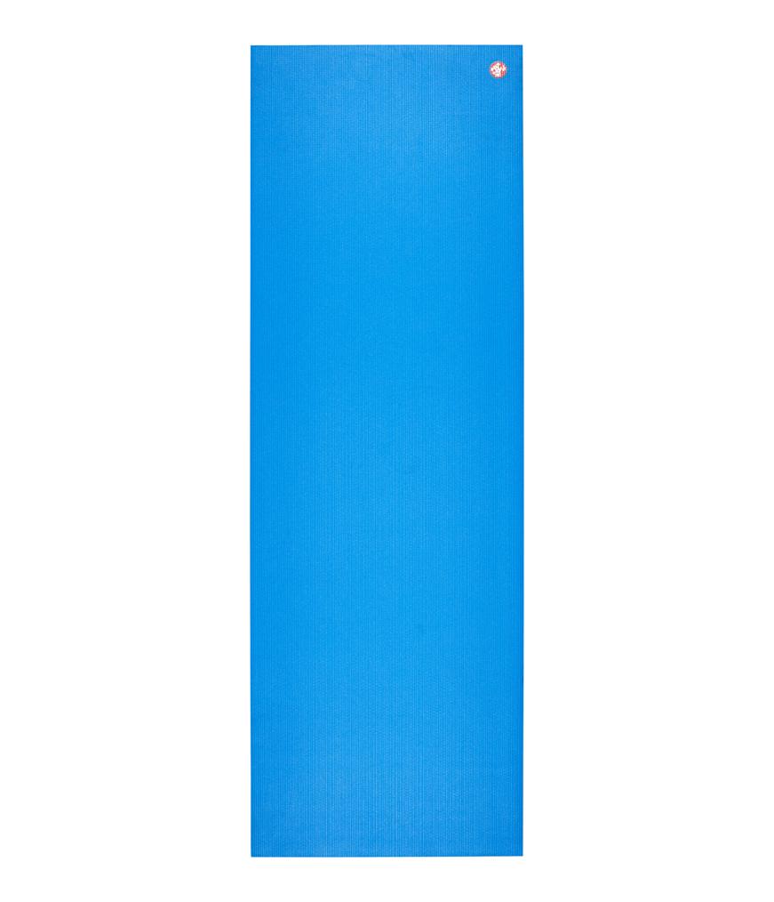 Manduka PRO Travel 2.5mm Yoga Mat - Be Bold Blue - unfurled | Manduka NZ