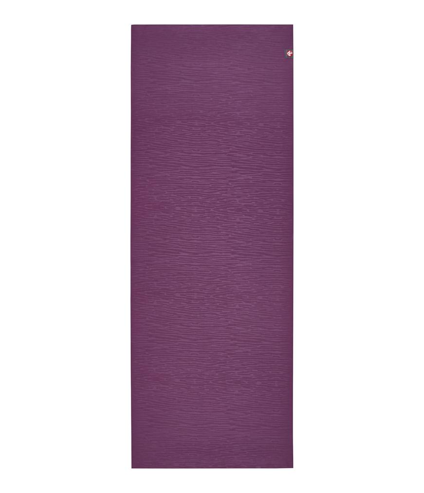 Manduka eKOLite 5mm Yoga Mat - Acai Midnight - unfurled | Manduka NZ