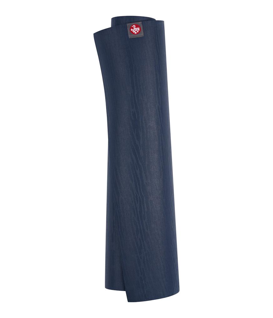 Manduka eKOLite 5mm Yoga Mat - Midnight - rolled vertical | Manduka NZ