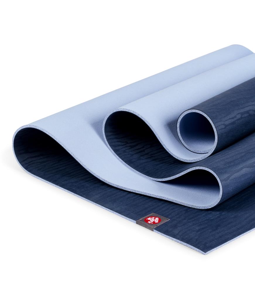 Manduka eKOLite 5mm Yoga Mat - Midnight - folded | Manduka NZ