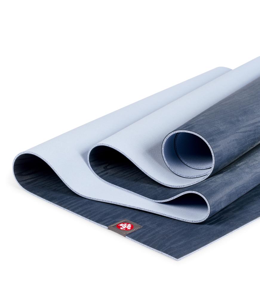 Manduka eKOLite 4mm Yoga Mat - Midnight - folded | Manduka NZ