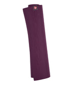 Manduka eKOLite 4mm Yoga Mat - Acai Midnight - rolled vertical | Manduka NZ