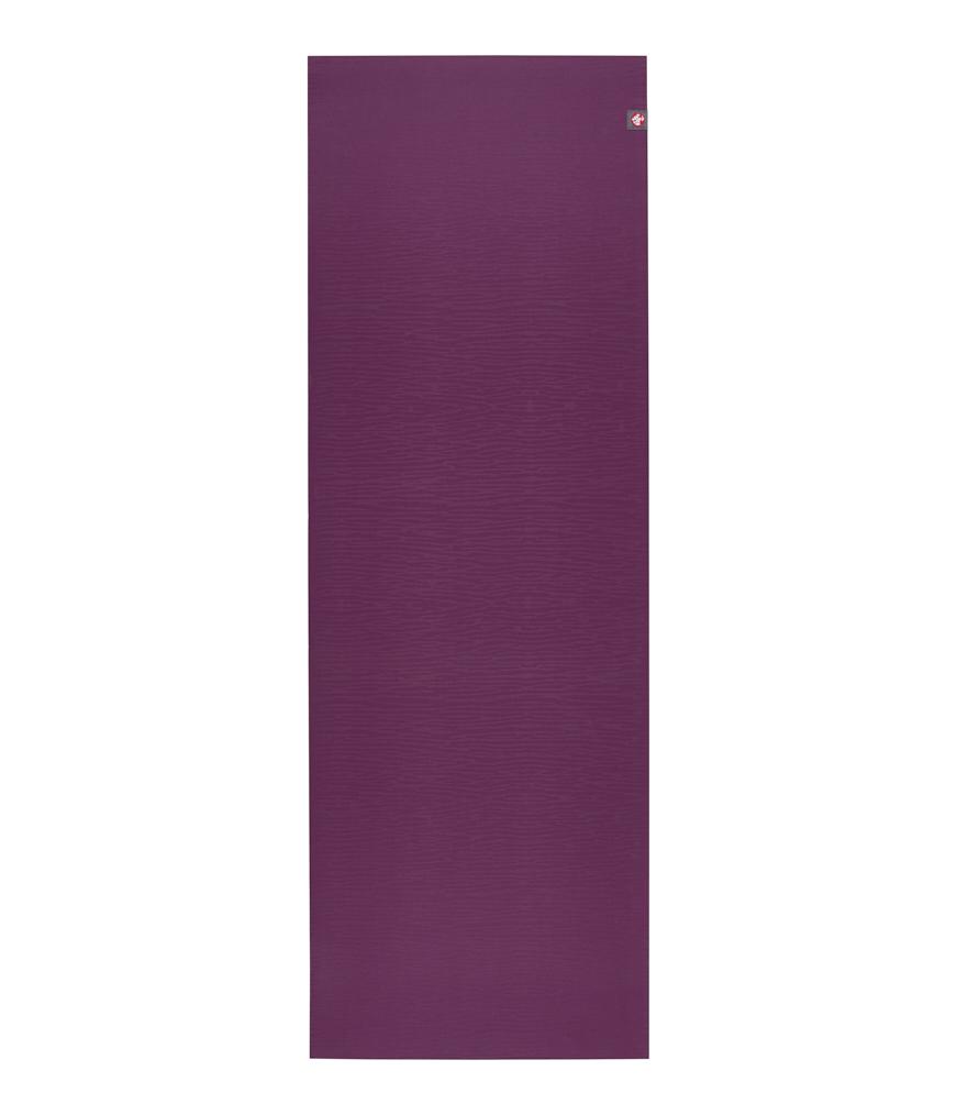 Manduka eKOLite 4mm Yoga Mat - Acai Midnight - unfurled | Manduka NZ