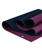 Manduka eKOLite 4mm Yoga Mat - Acai Midnight - folded | Manduka NZ