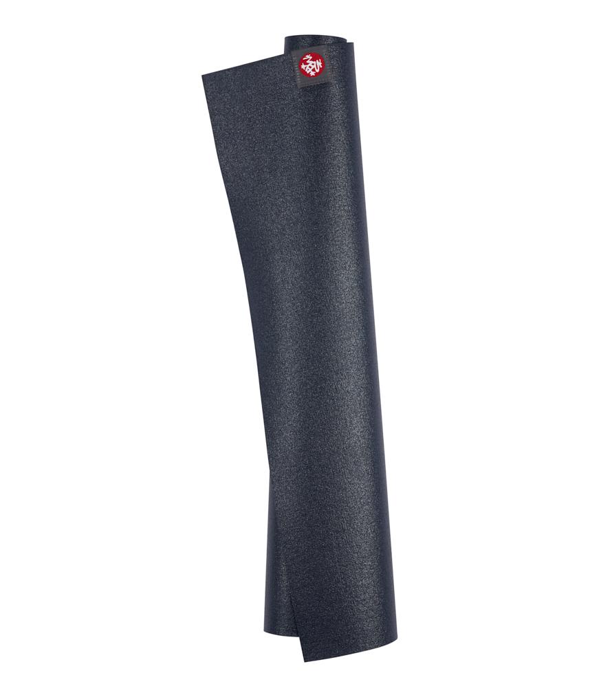 Manduka eKO Superlite 1.5mm Yoga Mat - Midnight - rolled vertical | Manduka NZ