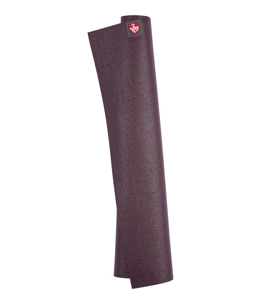 Manduka eKO Superlite 1.5mm Yoga Mat - Acai - rolled vertical | Manduka NZ