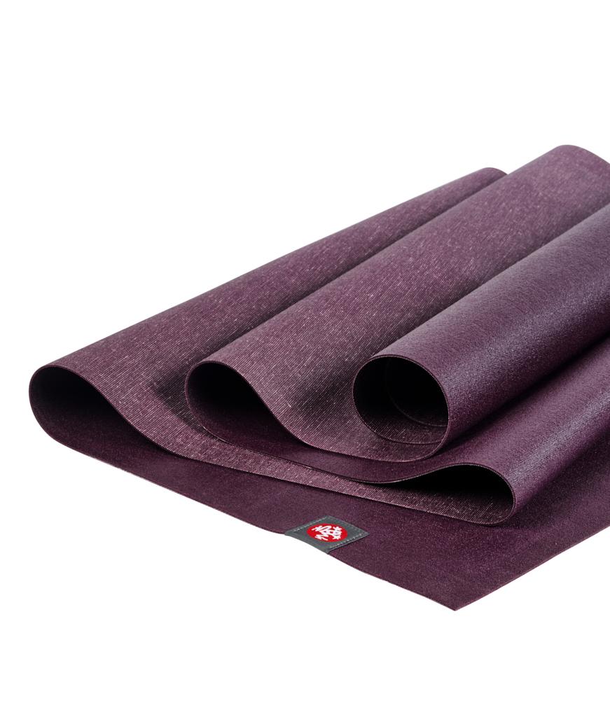 Manduka eKO Superlite 1.5mm Yoga Mat - Acai -folded | Manduka NZ