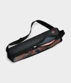 Manduka Breathe Easy Yoga Mat Bag - Black - Horizontal - with ProLite yoga mat & Yogietoes mat towel inside | Manduka NZ
