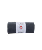 Manduka eQua Mat Towel - Thunder - rolled | Manduka NZ