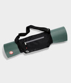 Manduka Go Play 3.0 Mat Carrier - Black - with PROLite Sage mat inside | Manduka NZ
