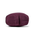 Manduka Enlight Rectangular Bolster - Indulge - end on + handle | Manduka NZ