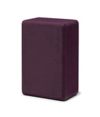 Manduka Recycled Foam Block - Indulge - standing vertically | Manduka NZ
