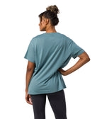 Vinyassa Tee - Beetle - Rear View - Gallery Image 4 | Manduka | Manduka NZ